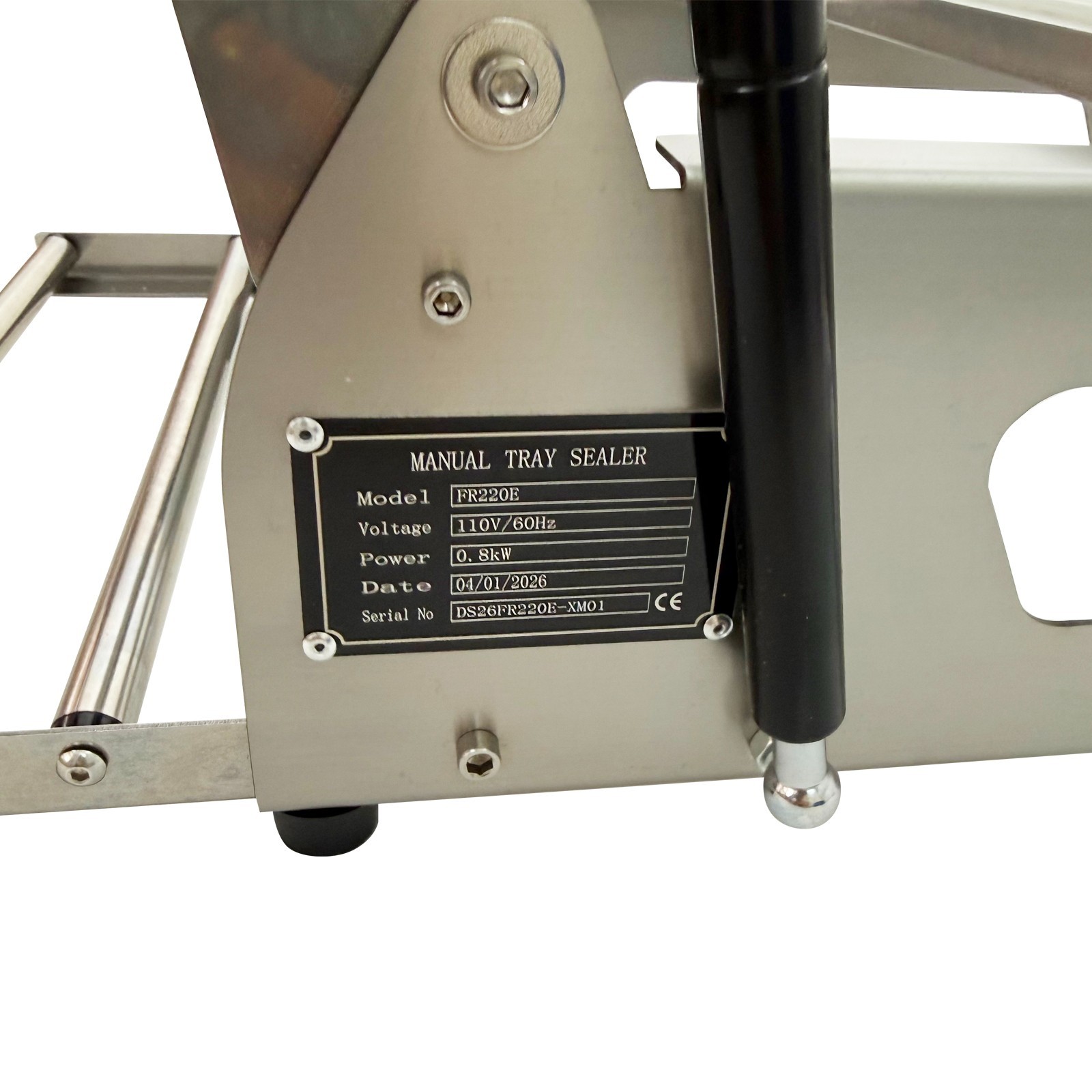Restaurant Food Tray Film Heat Sealer Food Box Heat Sealer 110V 0.8KW
