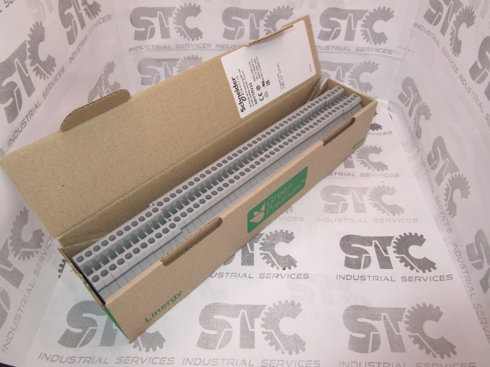 NSYTRV22 DIN Schneider Rail Mount Terminal Block – Price per 50x Box