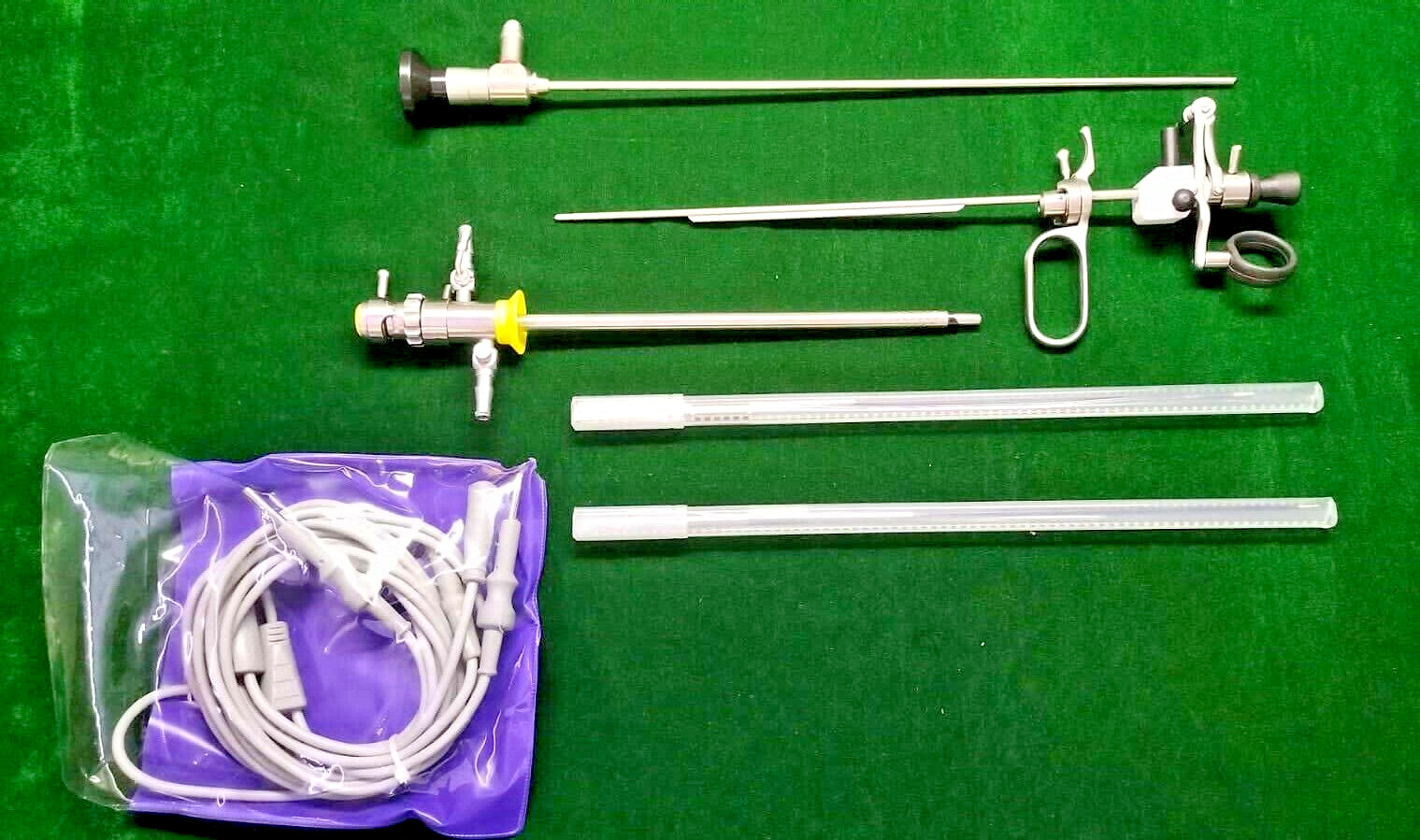 Hysteroscopy Working Element Set Bipolar Passive 22FR with 2.9mm 30 Degree Scope