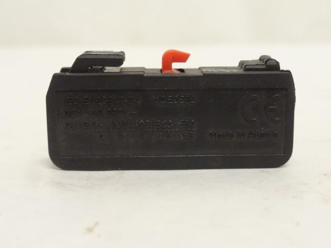 209663 Old-Stock; Benedict & Jager HN01 Contact Block; 10 Amps; 690VAC; 1-NO