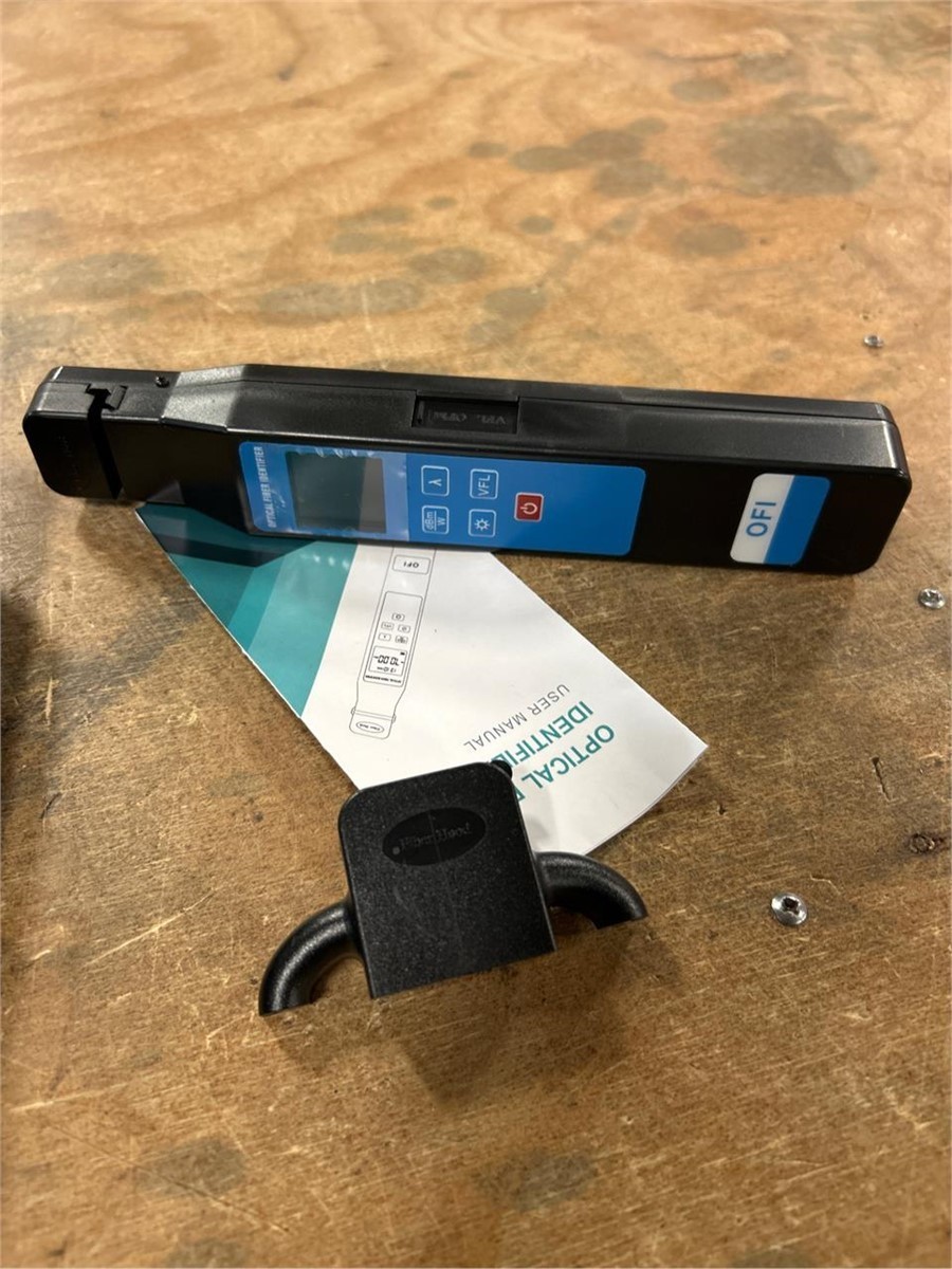 Live Optical Fiber Identifier with Wave Respond 800-1700nm Built in VFL and Opti