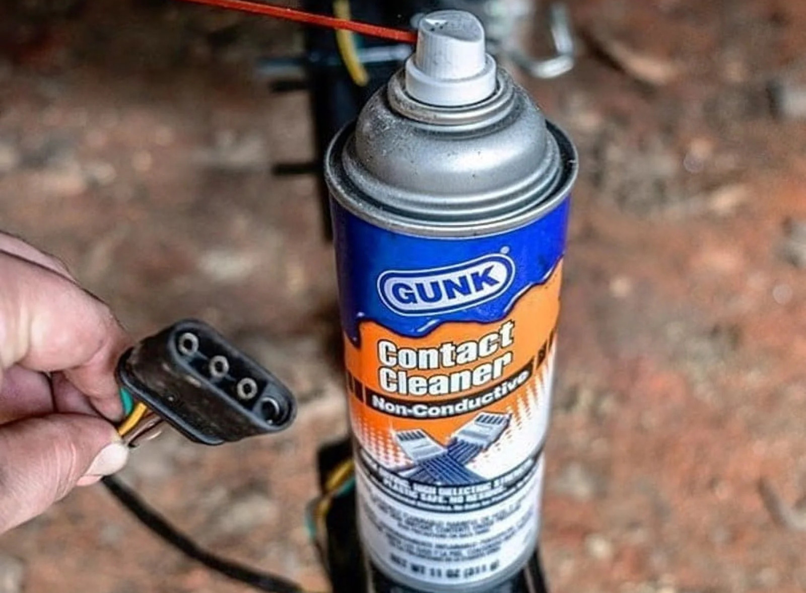 11 oz Gunk Non-Conductive Contact Cleaner Liquid 3 Pack Free Shipping