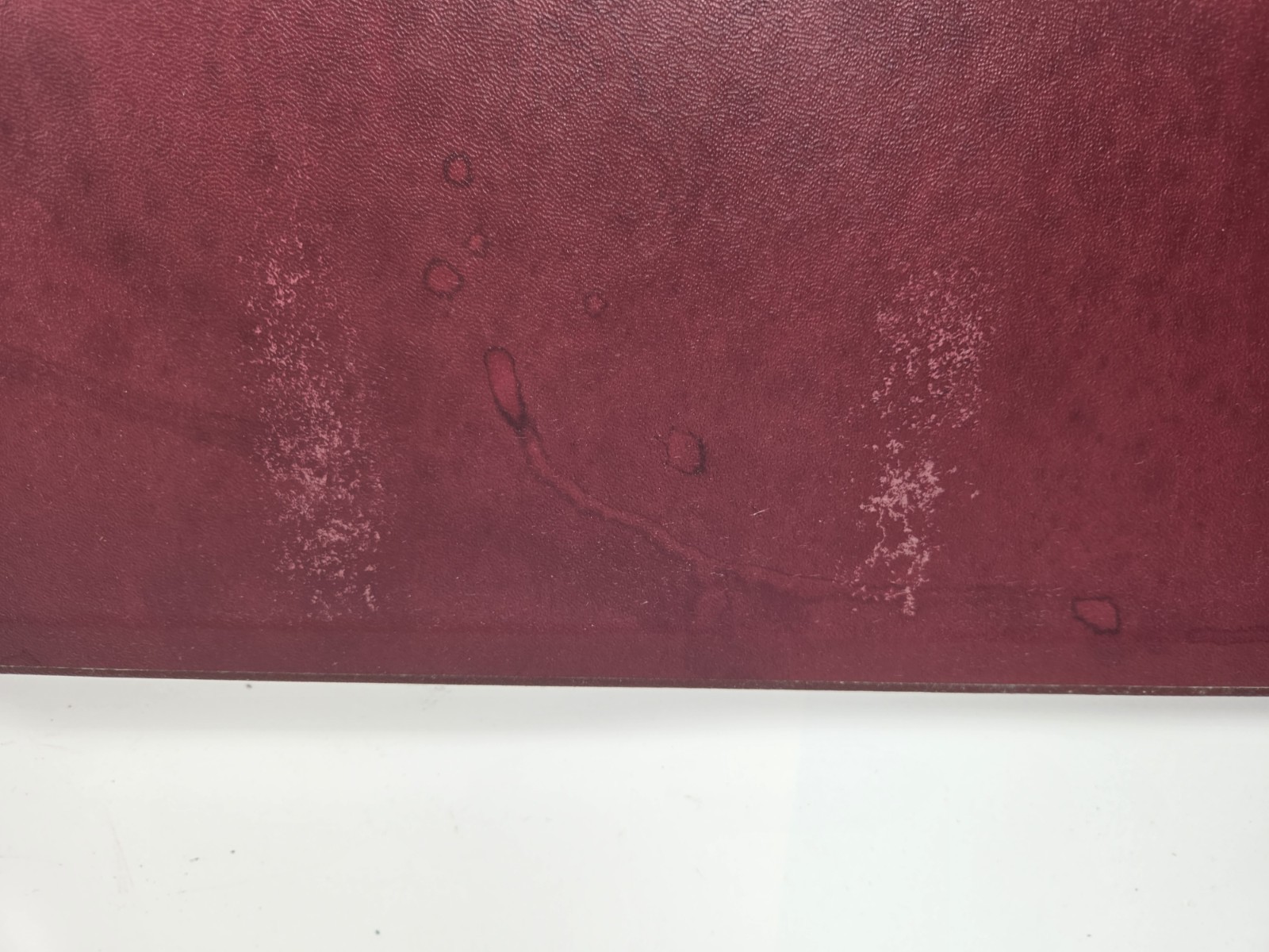 Vintage Boorum & Pease Ledger Book Case Notebook Hardcover Shell Only Maroon