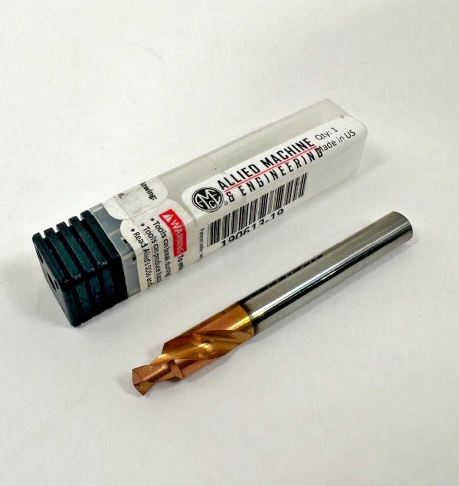 STEP DRILL size 18 (0.1695″) & 6mm (0.2362″) OAL 2.2″ point 140° solid carbide