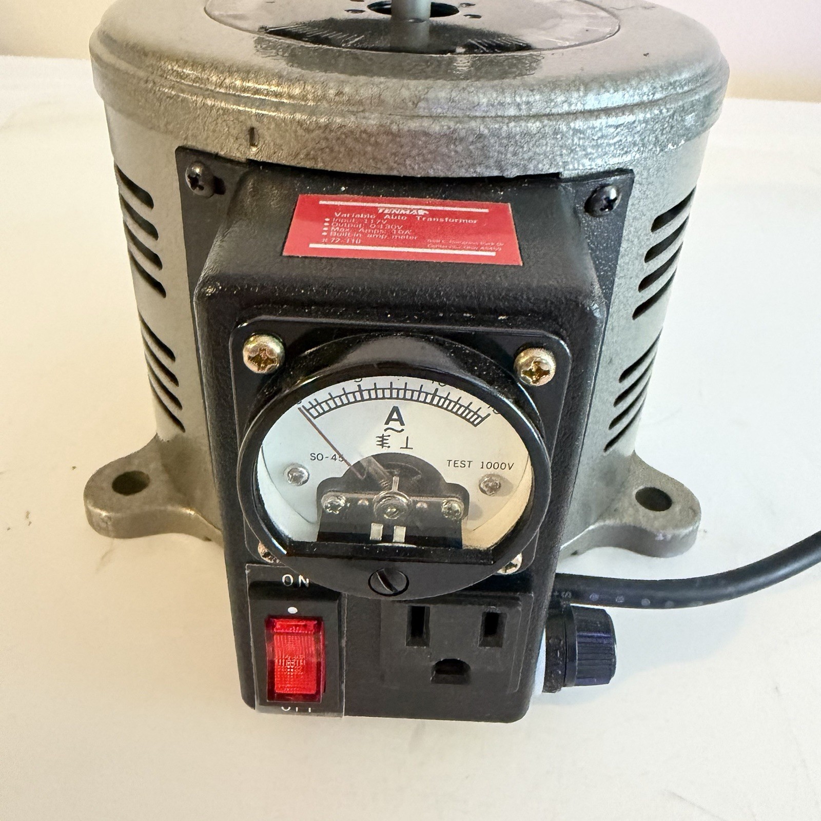 Tenma Variable Auto Transformer 72-110 Variac 0-130V 10A Adjustable