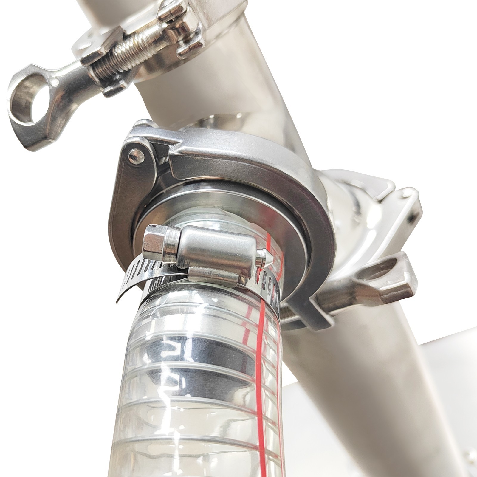 Stainless Pneumatic Paste Liquid Conveying Feeder Pneumatic Feeding Pump 11L