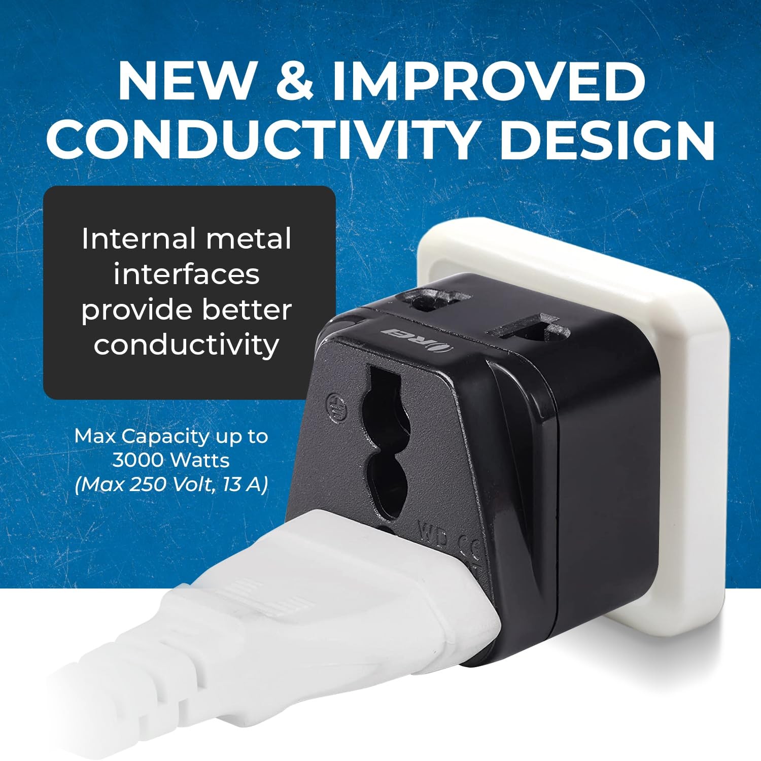UK, Hong Kong Travel Adapter Plug, Adaptor 2 in 1, For Botswana, England, UAE…