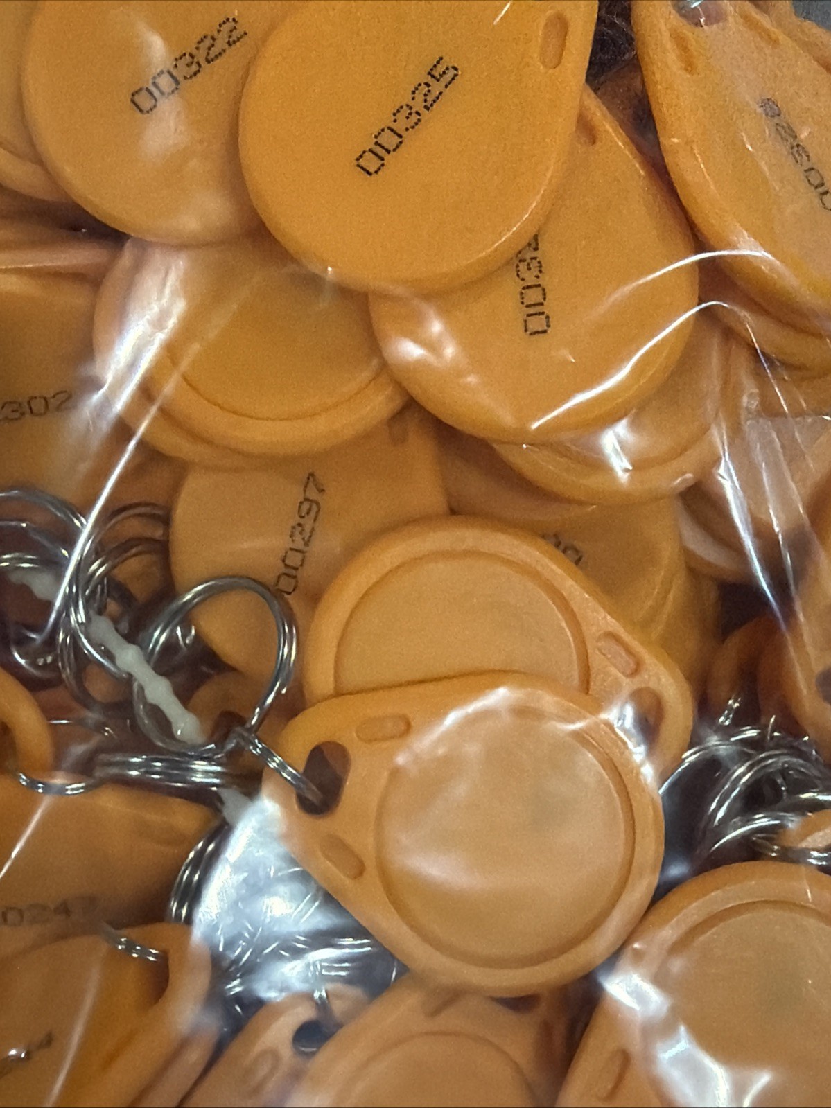 AWID Key Fob – Lot of 490 Fobs + Others. Selling For $.25 A Fob!