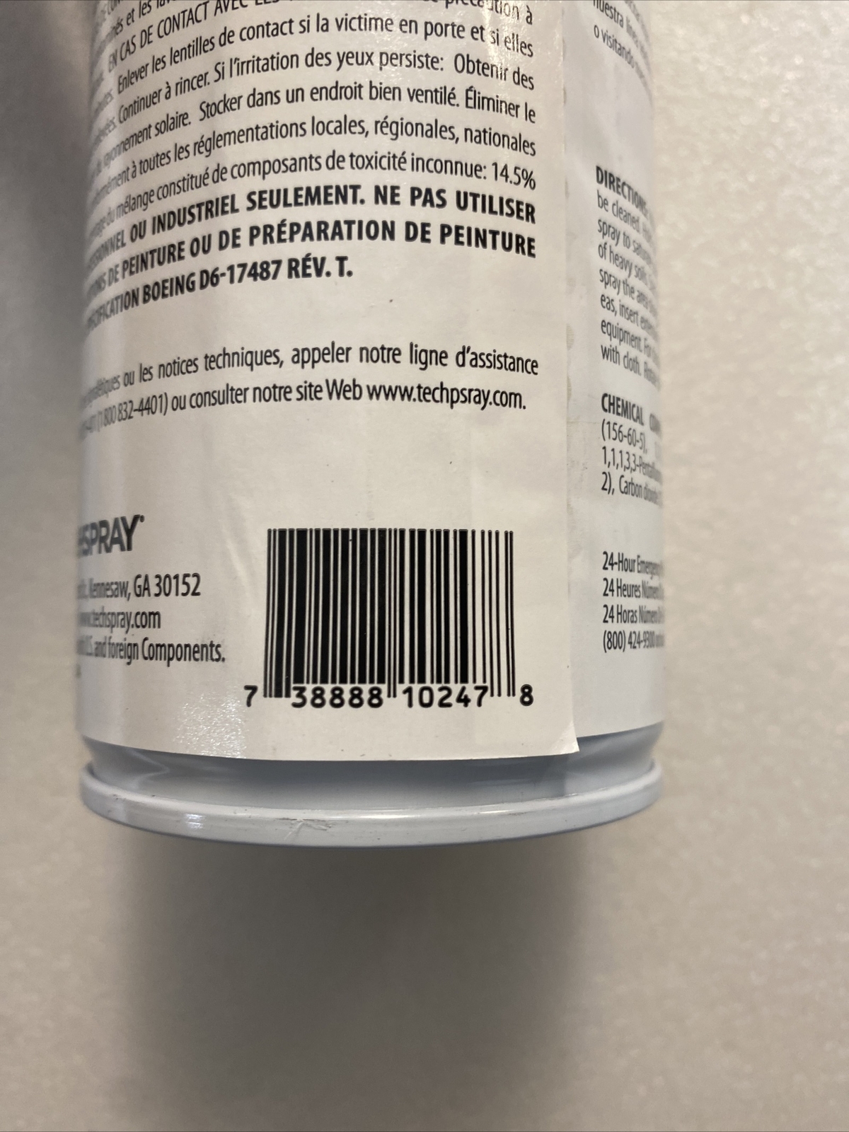 Tech-Spray PWR-4 Aviation Degreaser 20 Oz
