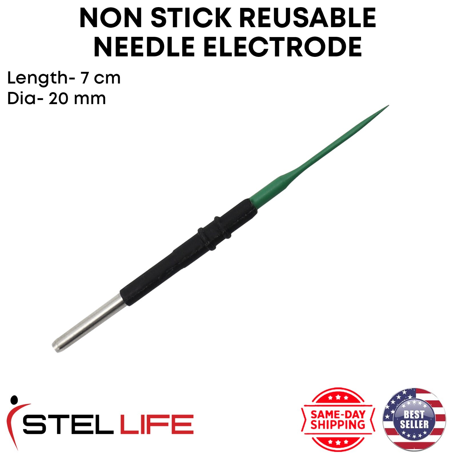 ELECTRODES REUSABLE BLADE Extended Blade 20mm Length 5″ Electrosurgical