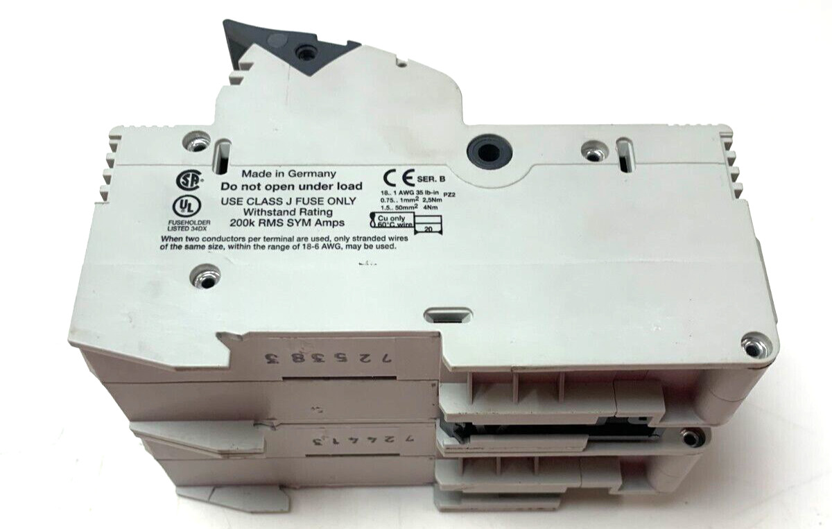1492-FB2J30-L Allen Bradley Fuse Holder – Class J – 30A – 2 pole