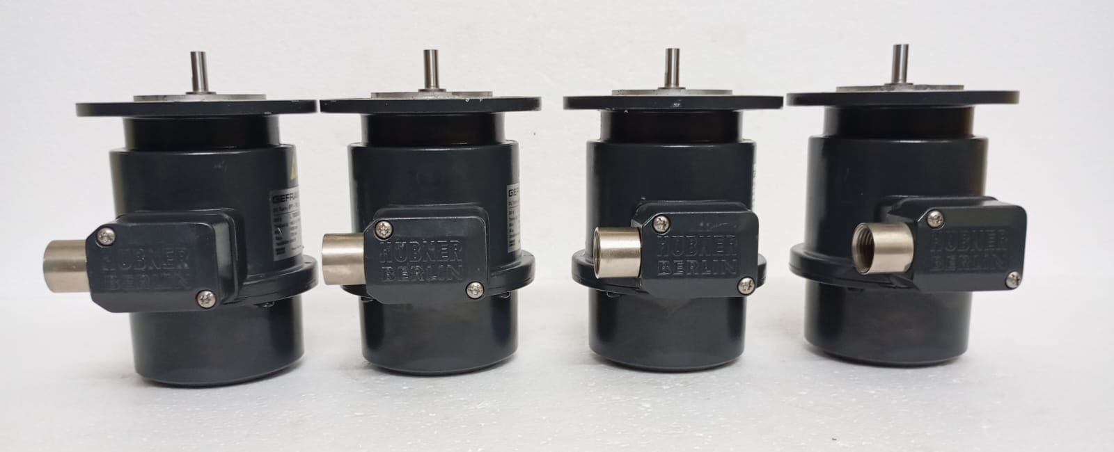 Hübner Berlin Gefran APY-100 DC Tachometer Generator, 100V / 1000 RPM, IP55
