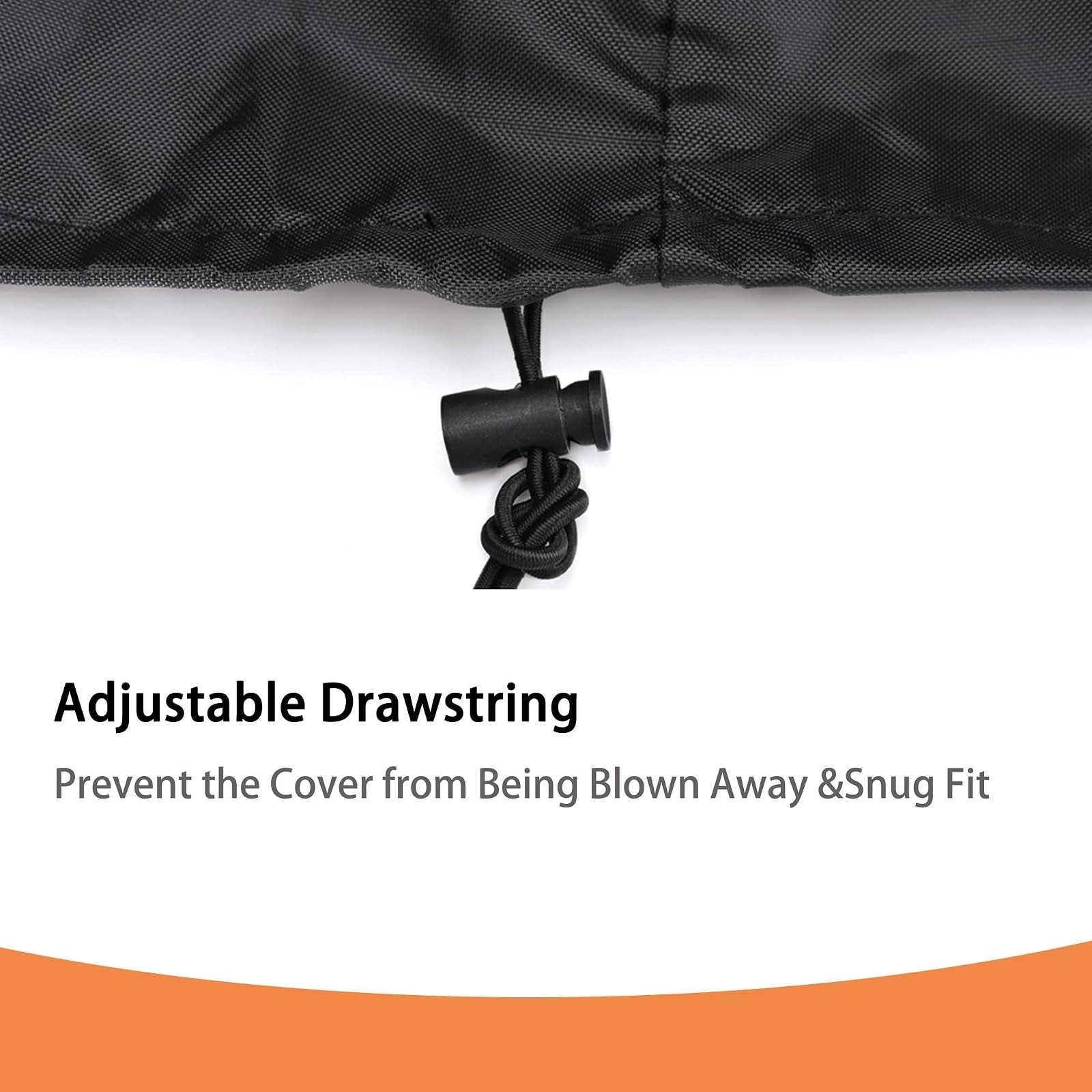 TECARATE 55 Gallon Drum Cover Waterproof Adjustable Drawstring Protection