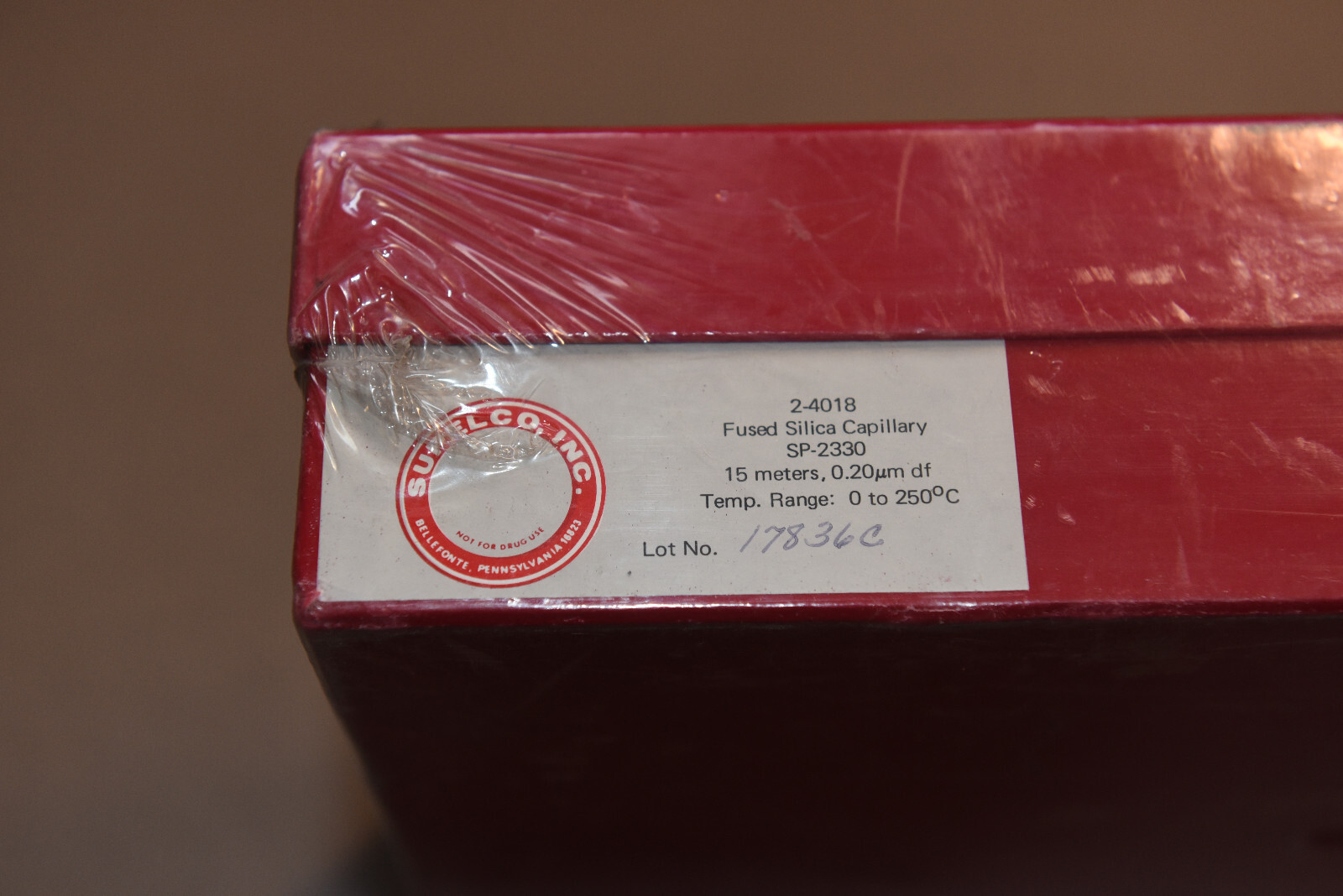 SUPELCO – 2-4018 – SP-2330 Fused Silica Capillary 0.20 µm df, 15 meters