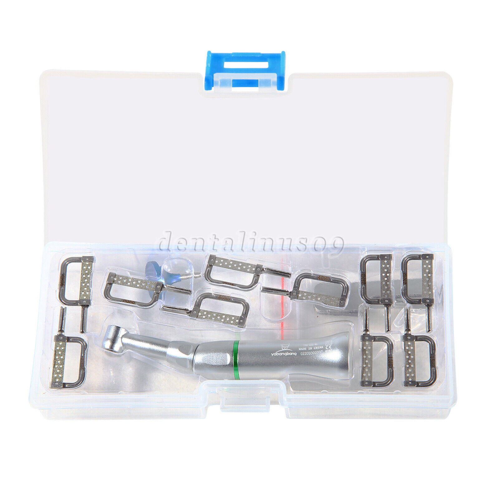 Dental Ortho Contra Angle 4:1 Contra Angle Handpiece Interproximal Strip IPR Kit
