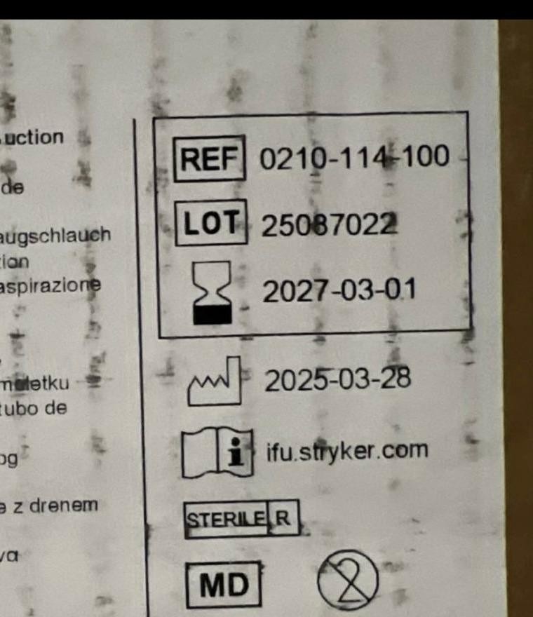 New Box Of 6. Stryker – REF. 0210-114-100