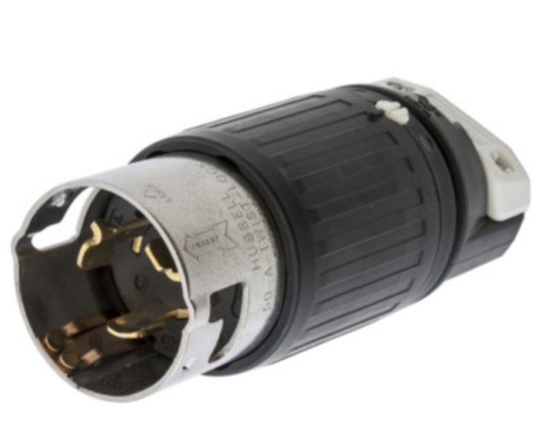 Hubbell 50A C Locking Plug – CS6365C
