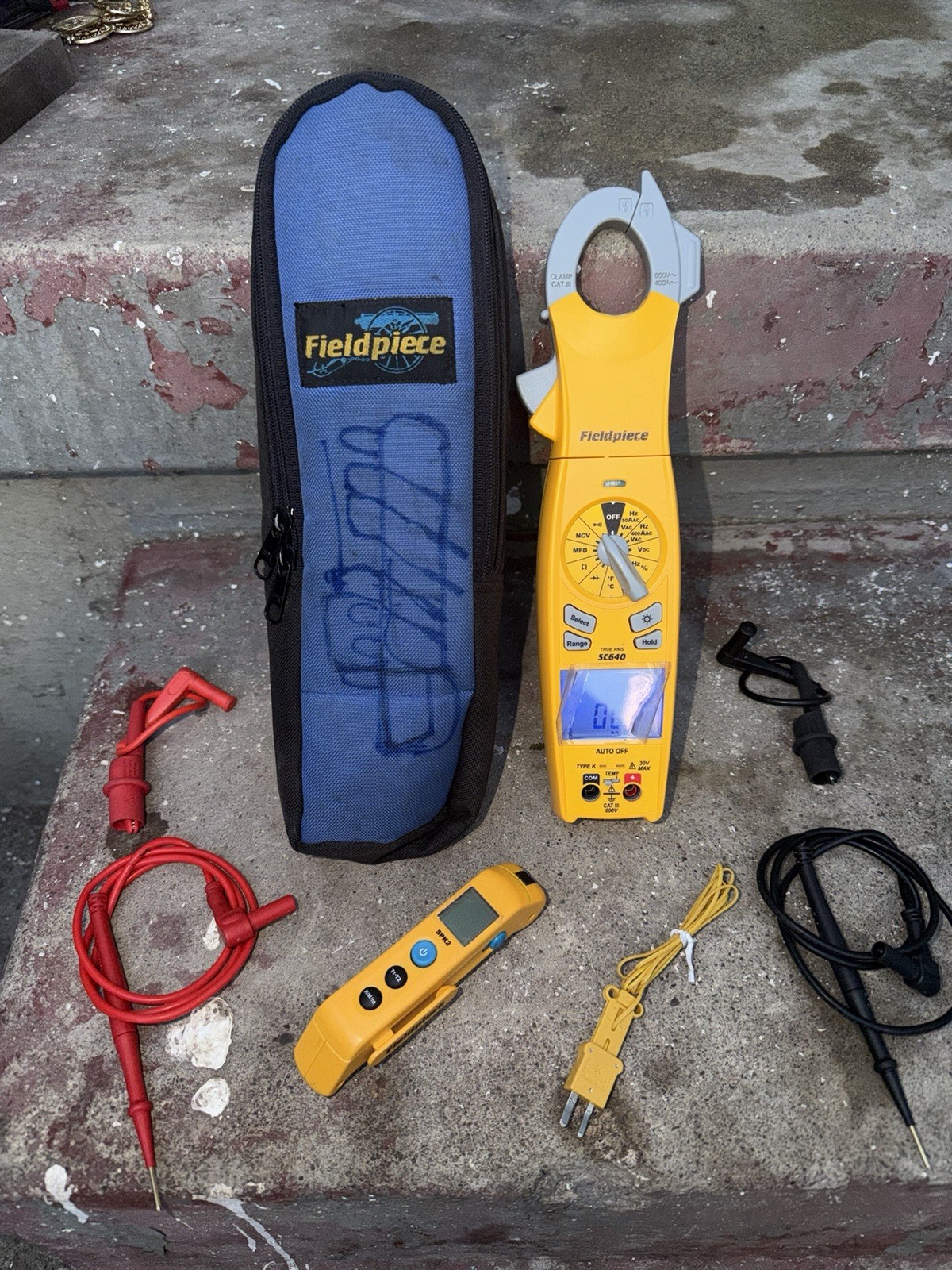 Fieldpiece Sc640 Digitalclampmeter, Trms, 400A, 600Vac+spk2