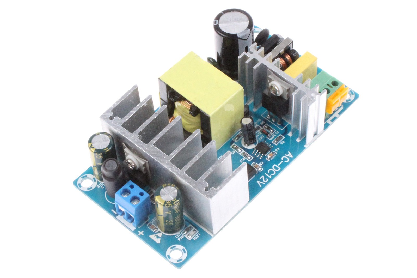 NOYITO AC to DC 12V 8A Isolated Power Supply Module 120V 8A, Blue