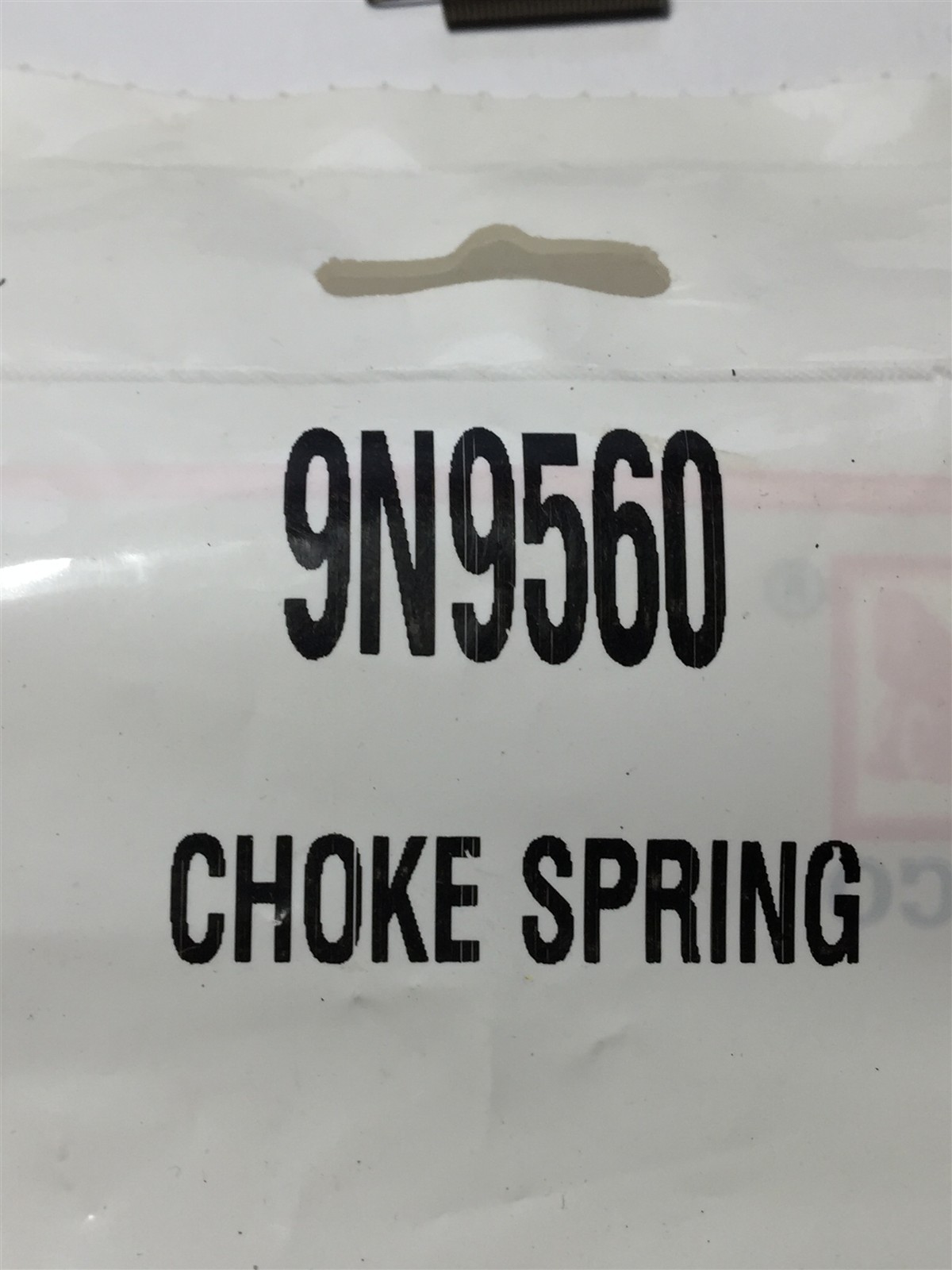 Tisco New Old Stock Part # 9N9560 CHOKE SPRING