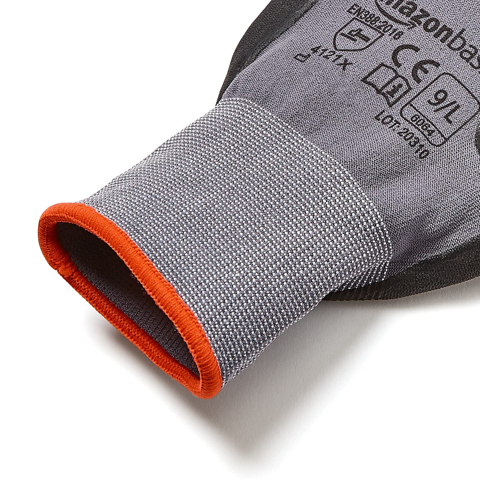 Retailer Basics Micro-Foam Nitrile Coated Safety Work Gloves Nylon Liner Fiber