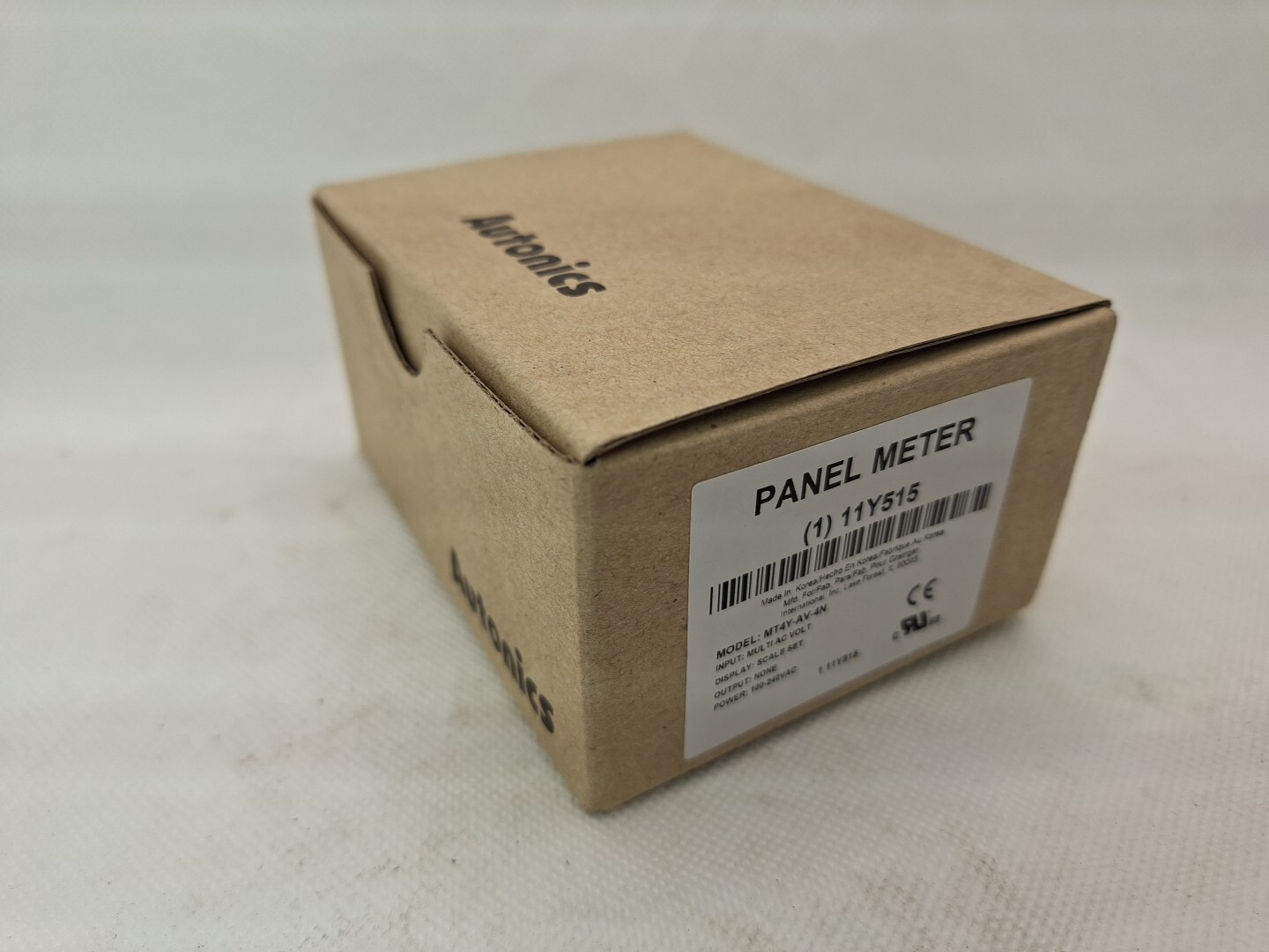 MT4Y-AV-4N AUTONICS Digital Panel Meter: Digital Panel Meter, AC Volt