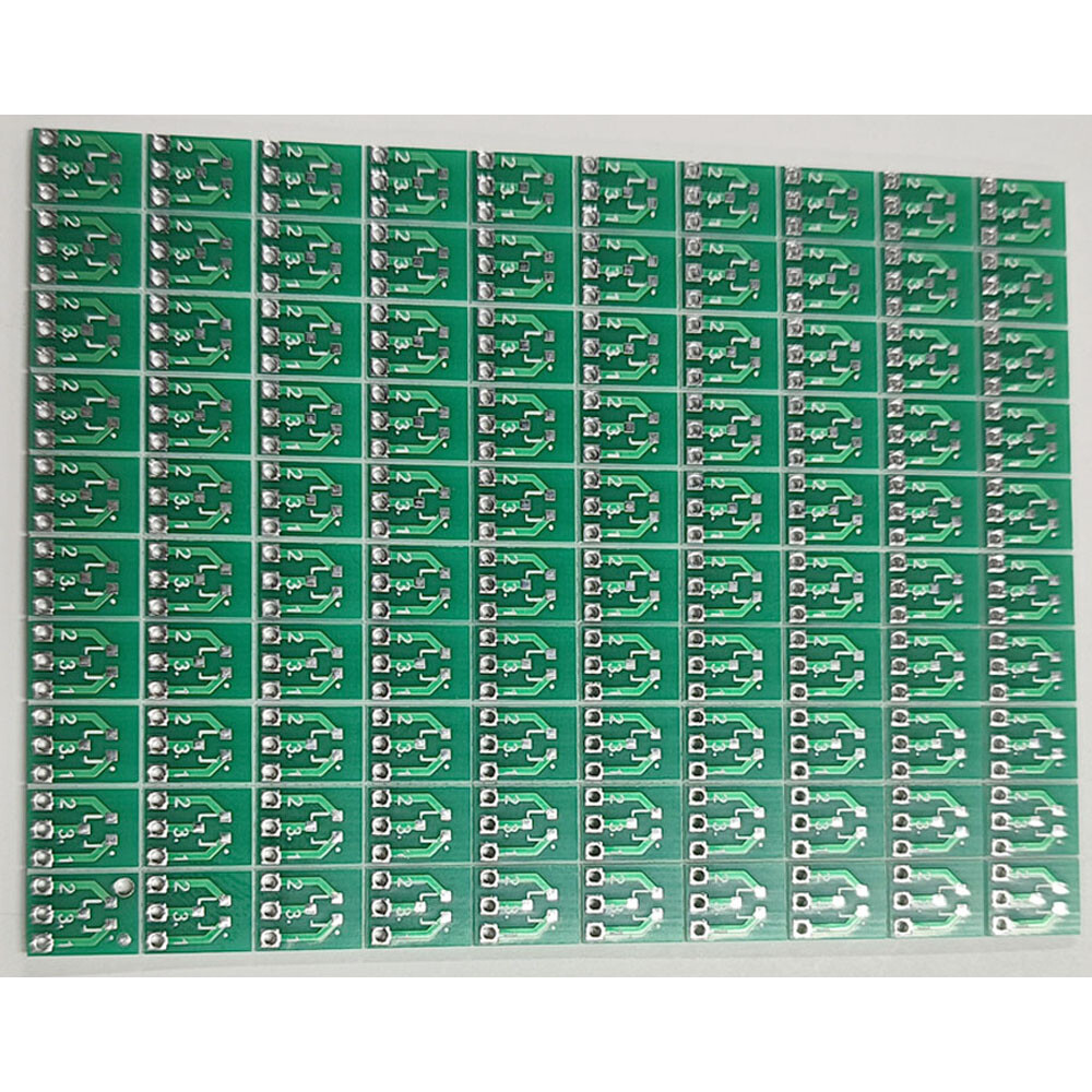 100/200X SOT23 to SIP3 Adapter PCB Board SMD to DIP Converter Plate DIY Kit USA