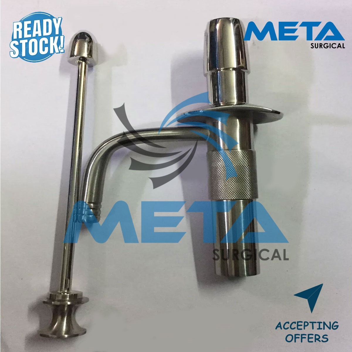 Colon Hydrotherapy Speculum Non Magnet stainless steel autoclavable, Adult Size
