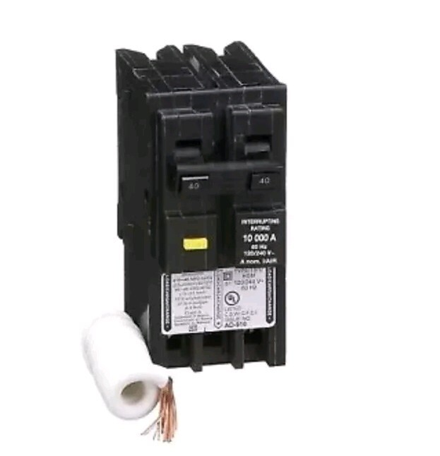 Square D HOM240GFIC Mini Circuit Breaker