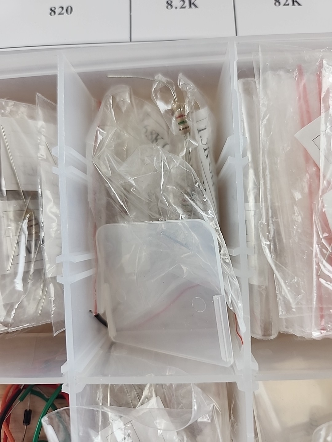 ELECTRONIX EXPRESS ½ Watt Resistor Kit and Extra Capacitors