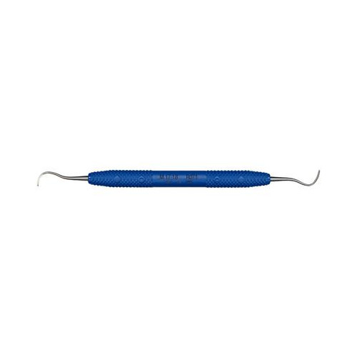 PDT R071 Cruise Line Universal #17/18 McCalls Dental Curette Resin Blue Handle