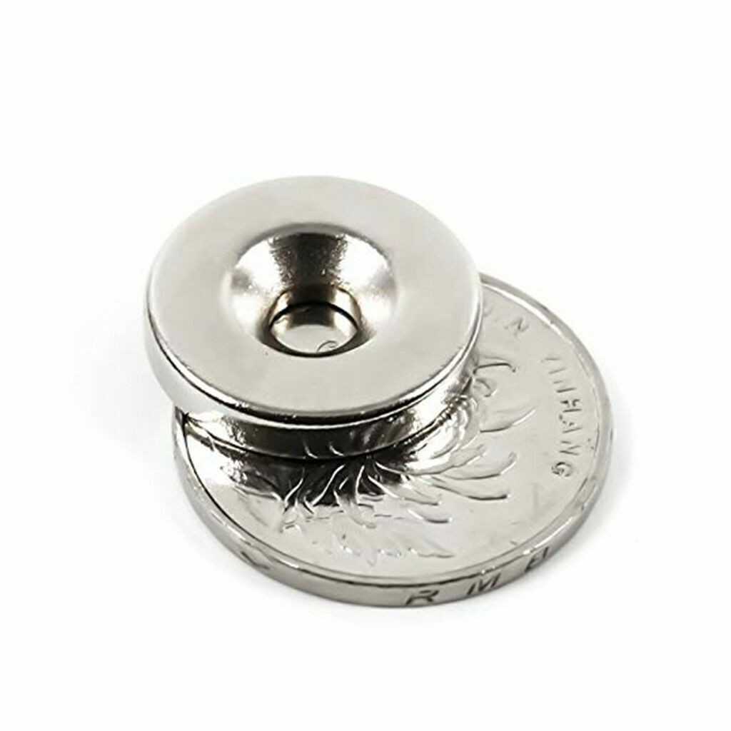 N35 Countersunk Ring Round Disc Strong Neodymium Magnets Rare Earth with Hole