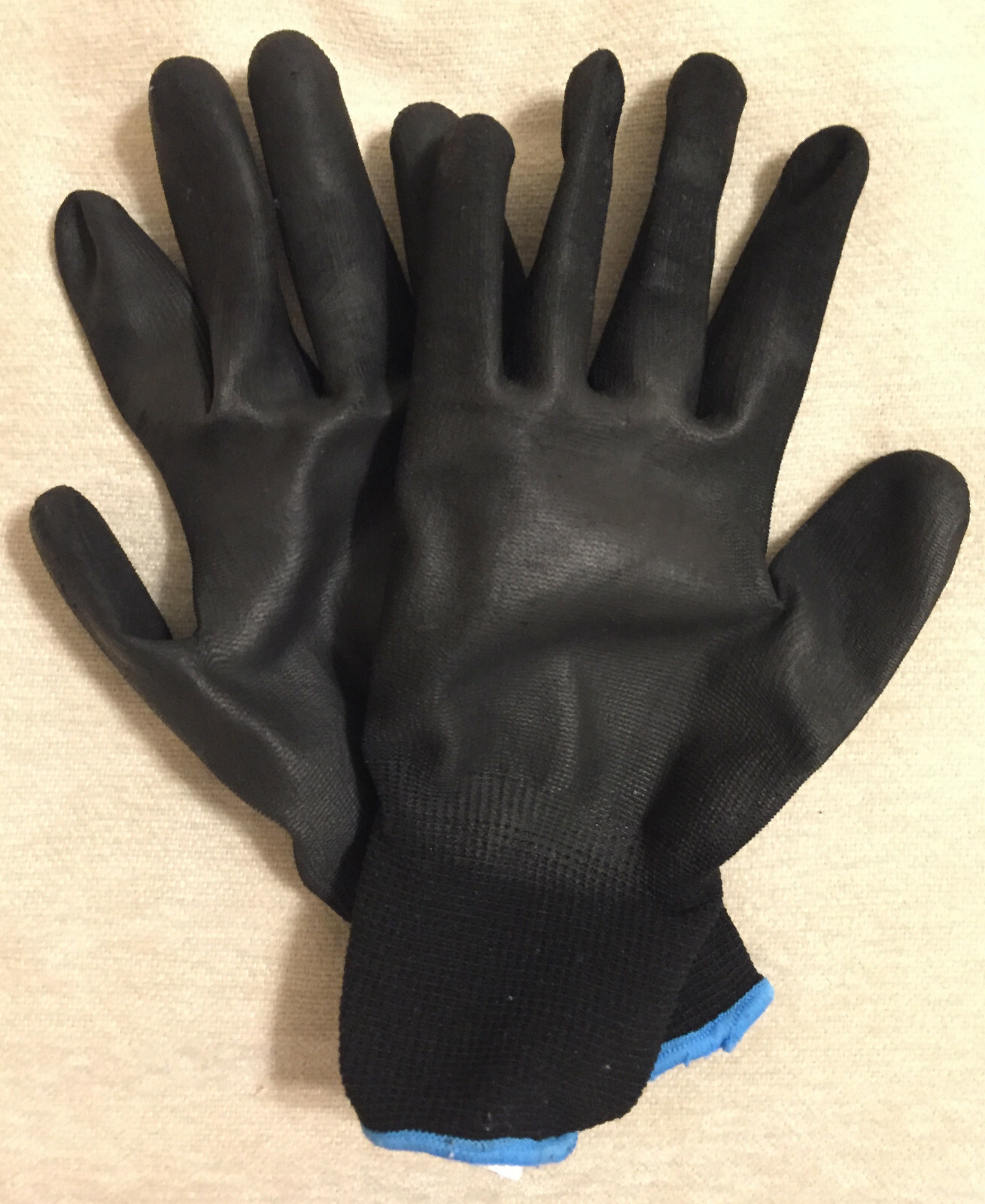 10-Pair Grease Monkey Gorilla Grip Mechanic Maximum Gripping Gloves – Large