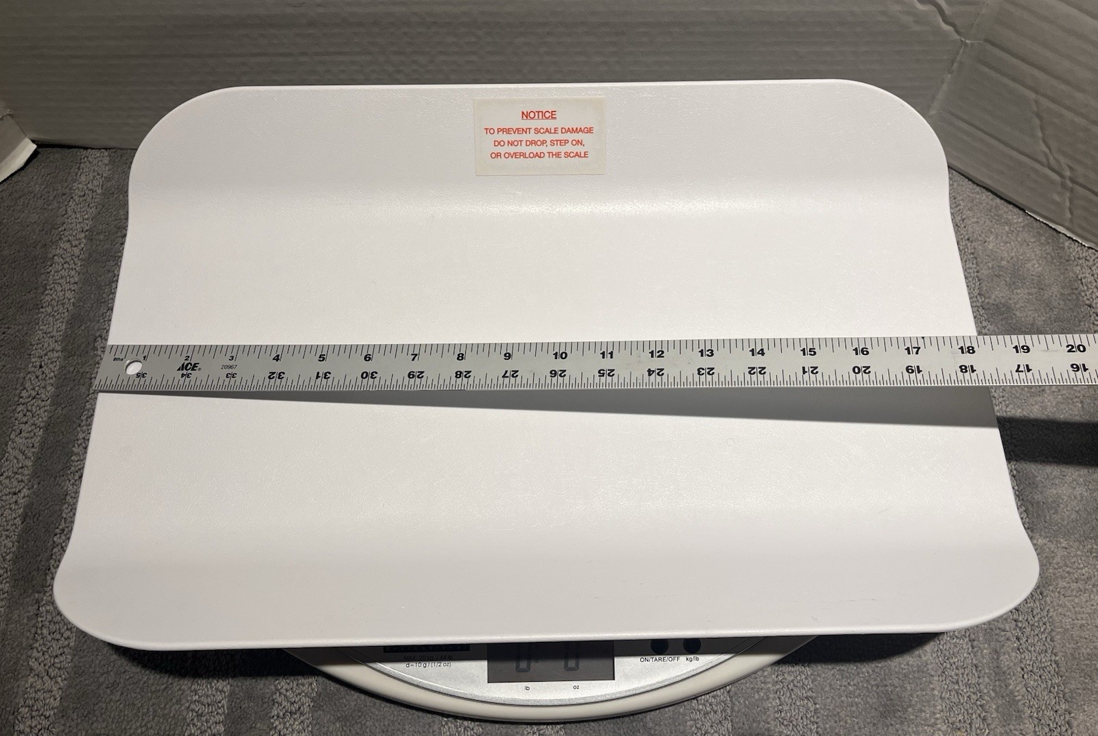 Health o meter 549KL Digital Pediatric Tray Scale, Digital Baby Scale