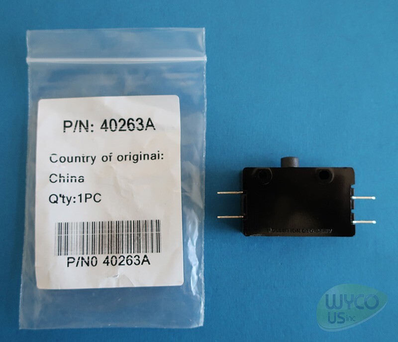 40263A SWITCH, CLARKE VANTAGE 14,ADVANCE SC400,SC351,SC350 COMPACT SCRUBBERS,22D