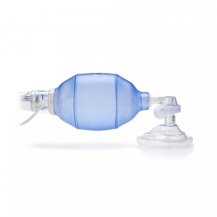 Lifesaver Resuscitator Bag Large Adult Nasal/Oral Mask No Tubing Reservoir Bag 1
