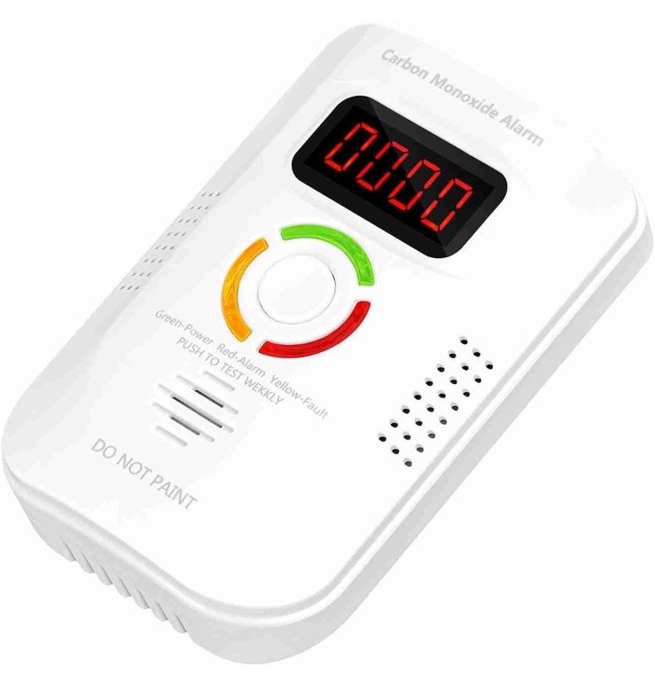 Combination Natural Gas and Carbon Monoxide Detector Plug in 2-in-1.