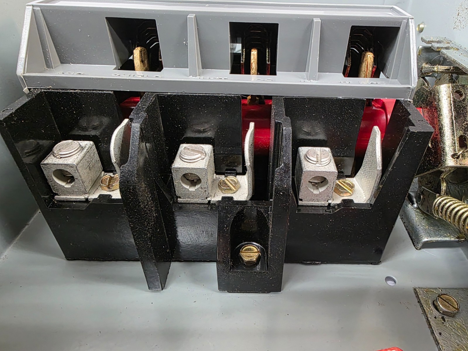 NOS GE THN3361 30 Amp Safety Disconnect Switch 3 Pole Indoor 600V Model 10
