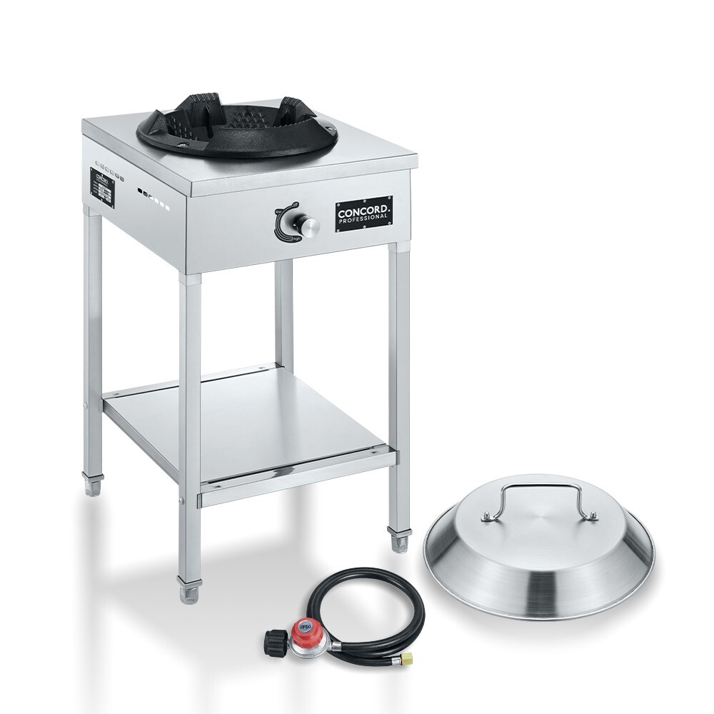 CONCORD Professional Vortex Burner Stainless Steel Commercial Wok Stove