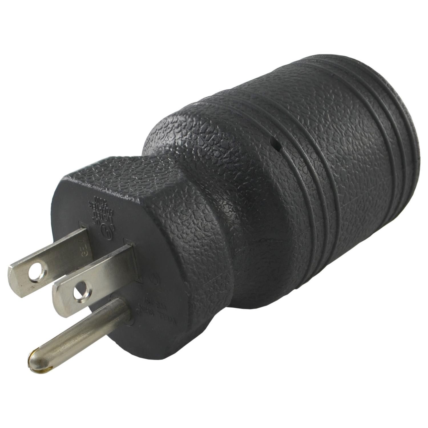 Conntek 30111-BK Plug Adapter NEMA 5-15P to L5-15R