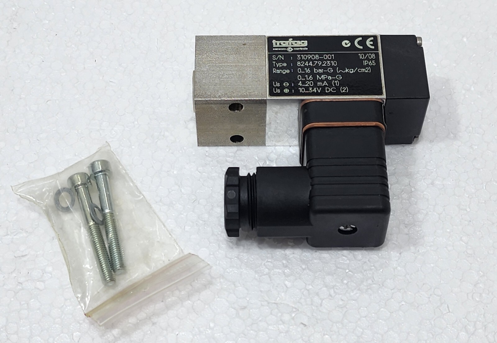 TRAFAG 8244 PICOTRANS 8244.79.2310 0-16bar 4-20mA 10-34VDC G1/4″