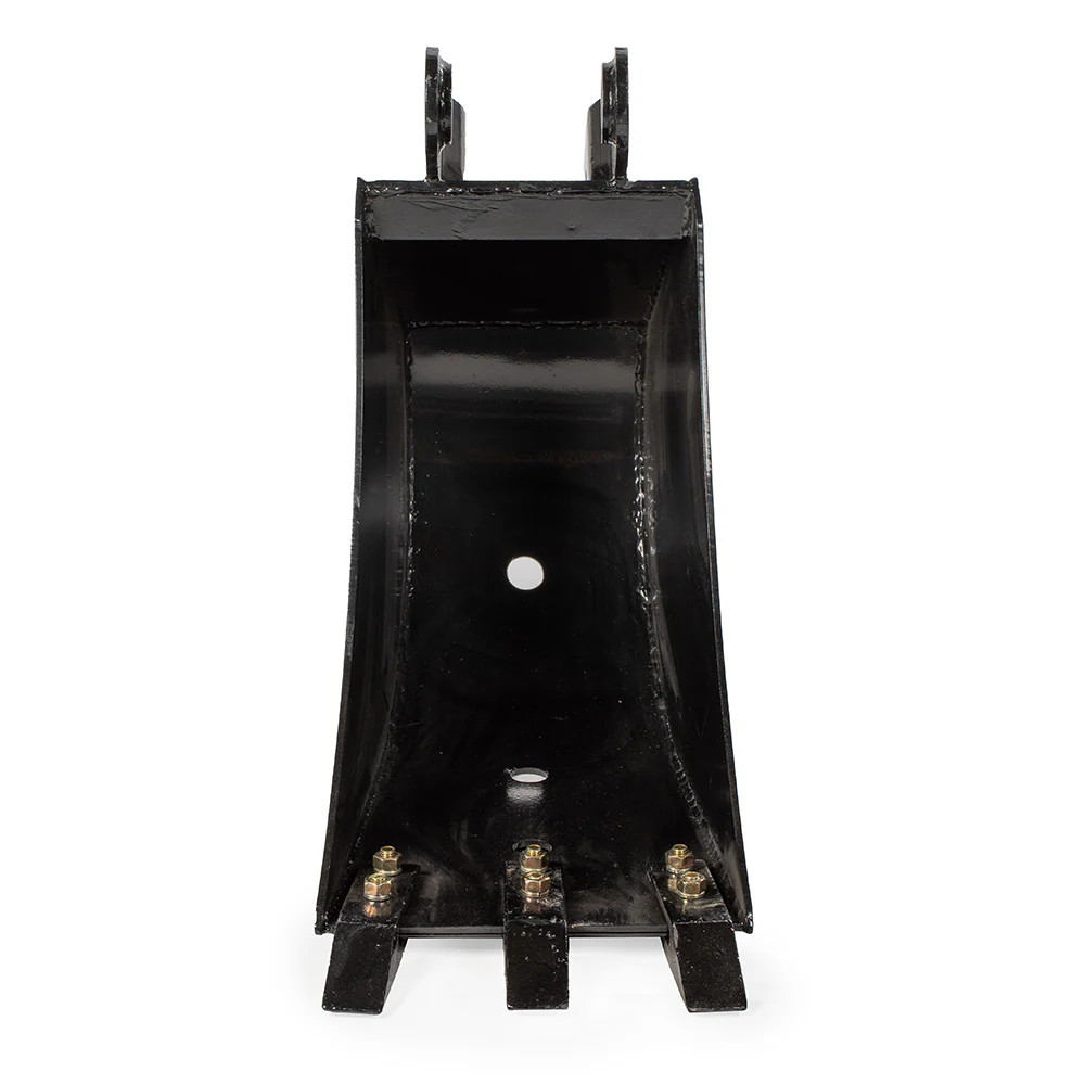 Titan Attachments 12″ Front Hoe & Backhoe Bucket, Carbon Steel Teeth