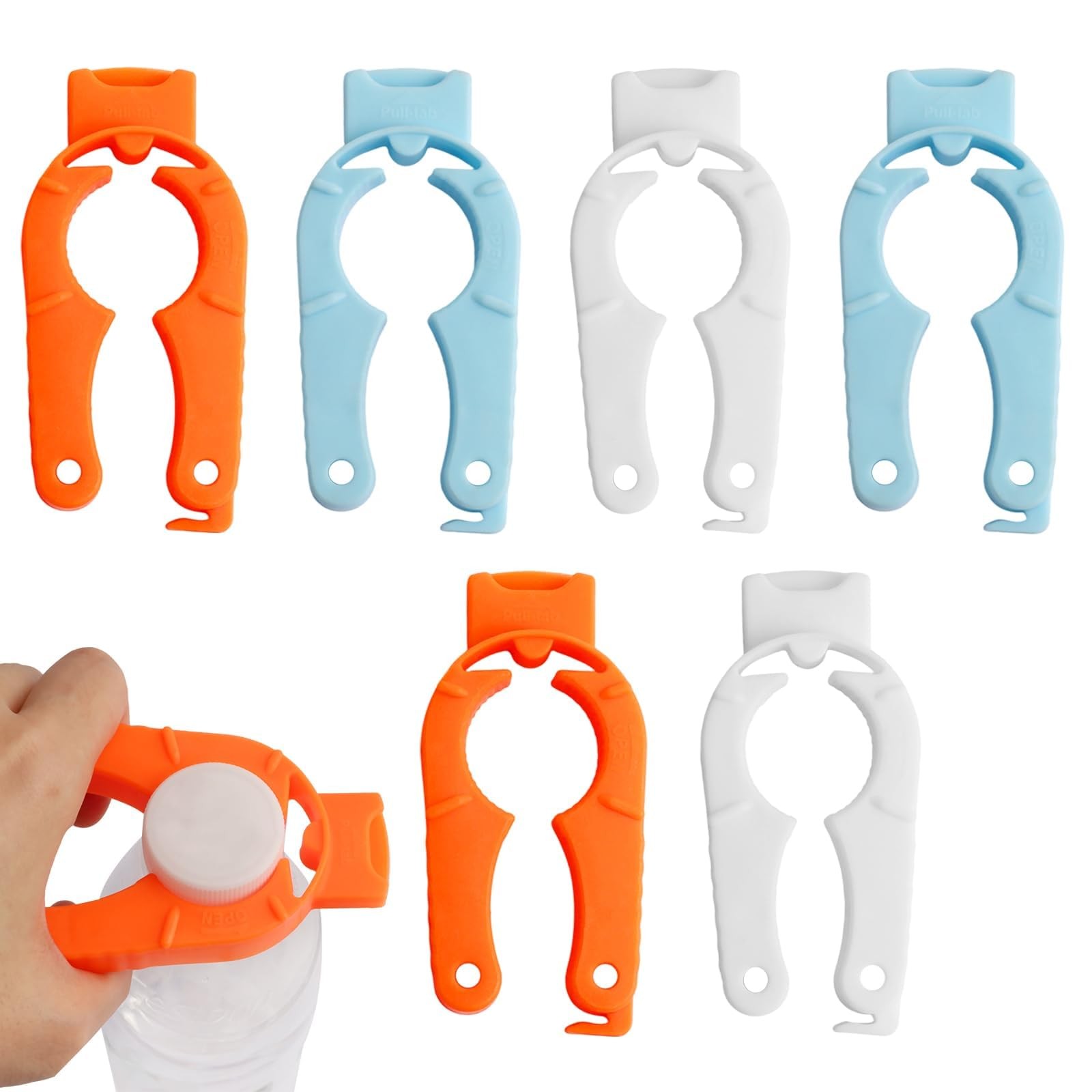 Bottle Opener Can Opener Easy Grip Ergonomic Plastic 6 Pack Weak Hands Arthritis