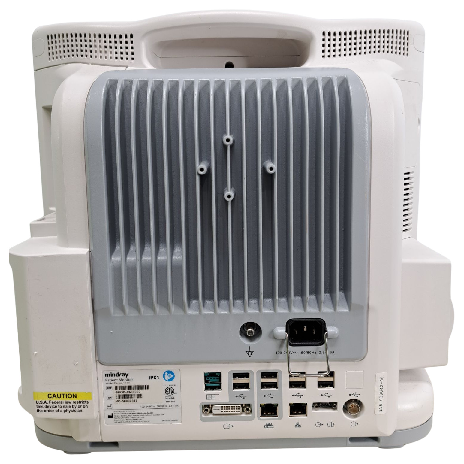MINDRAY PASSPORT 17M PATIENT MONITOR !