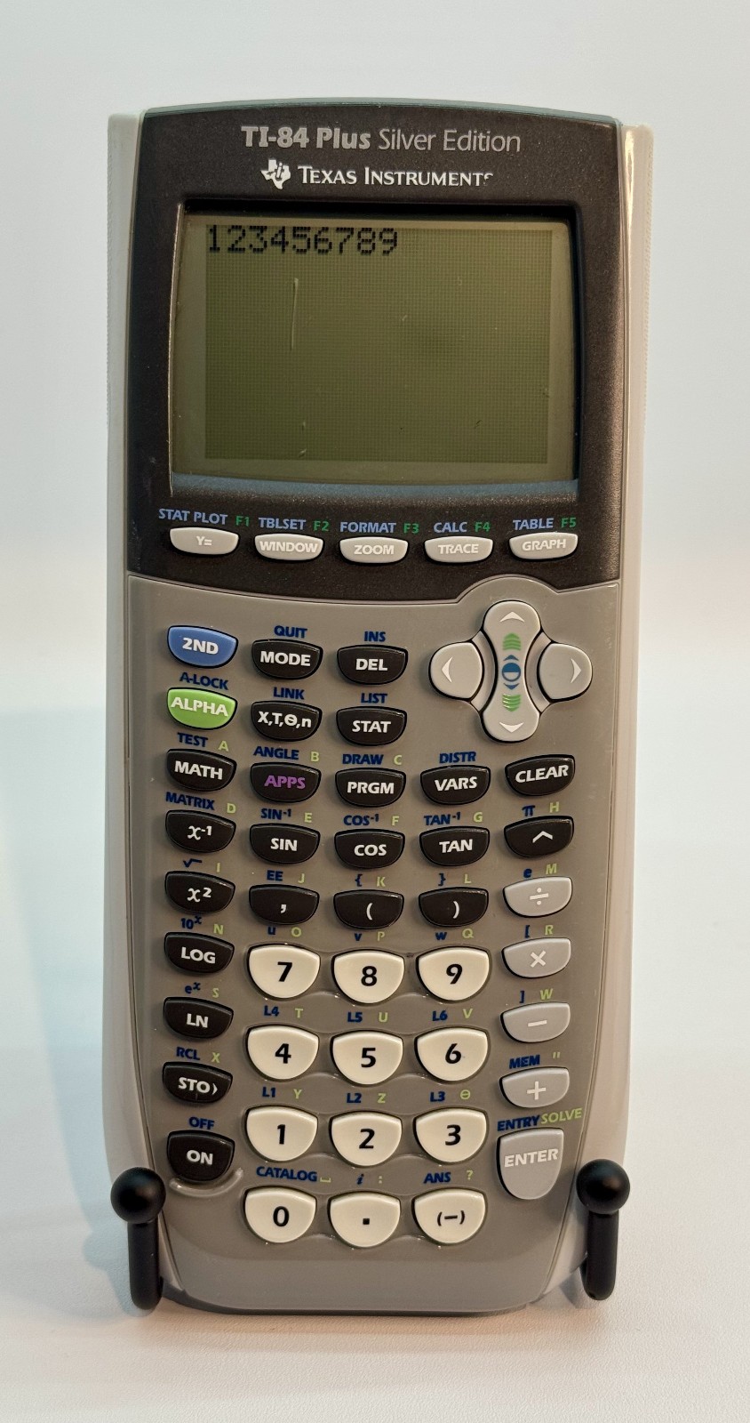 Texas Instruments TI-84 Plus C Silver Edition Graphing Calculator | Rechargeable