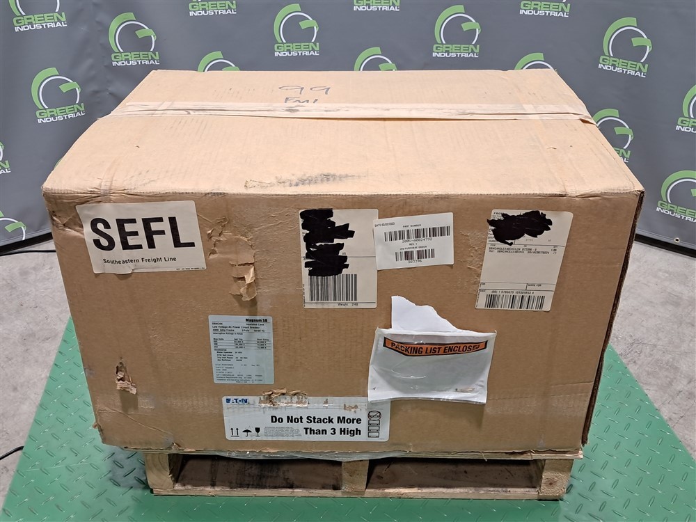 4000A EATON SBNC4N Magnum SB Circuit Breaker 635V SBNC4N3LEA 40CHC LCN4L MNNAX