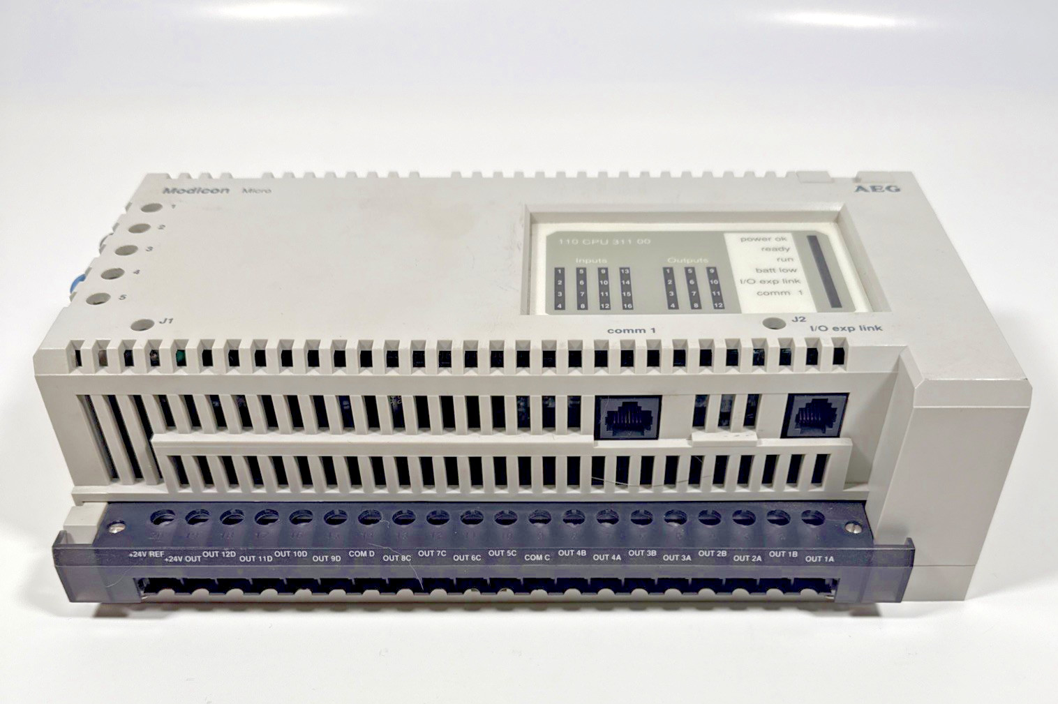 Modicon Micro 110 CPU 311‑00 PLC AEG Schneider Automation USA VTG