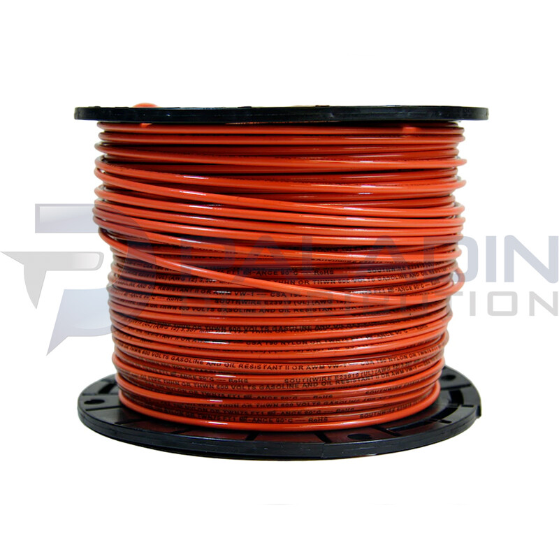 12 AWG Copper Stranded Wire 500′ FT Roll THHN/THWN 600 Volt UL Listed – Red