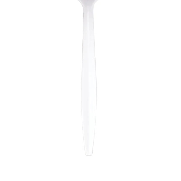 Karat PP Plastic Medium Weight Soup Spoons – White – 1,000 ct, U2007W