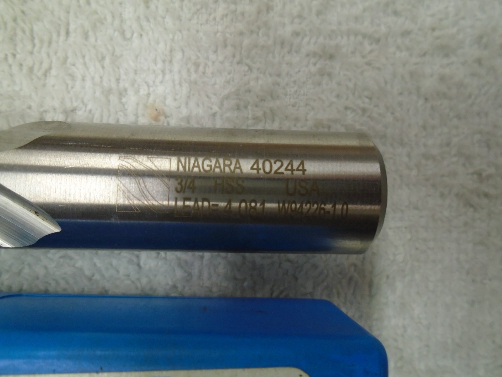 NIAGARA CUTTER HSS END MILL SC406 3/4X3/4X 1-5/8X3-7/8 EDP# 40244